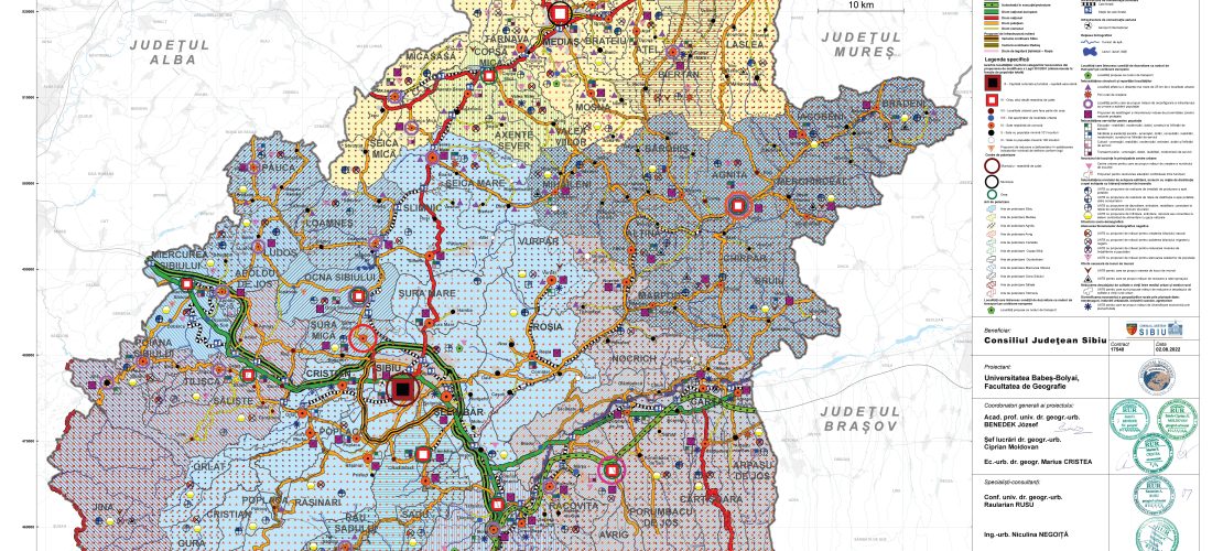 PATJ. Reteaua de localitati si populatia