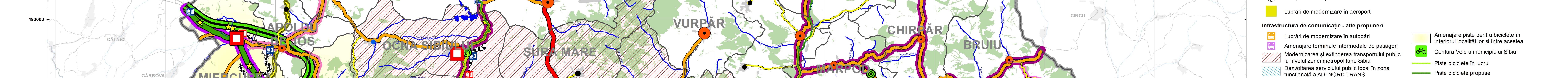 PATJ. Infrastructurile tehnice ale teritoriului - Propuneri