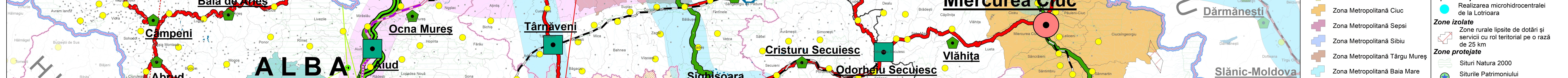 PATJ. Contextul teritorial